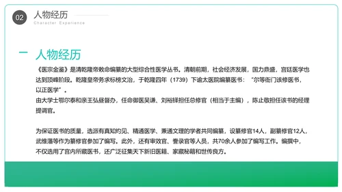 吴谦医书古代名人介绍PPT