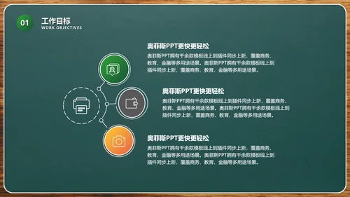 商务风通用工作成果展示