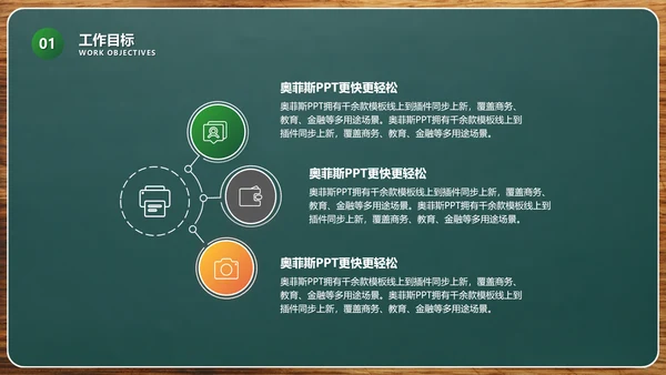 商务风通用工作成果展示