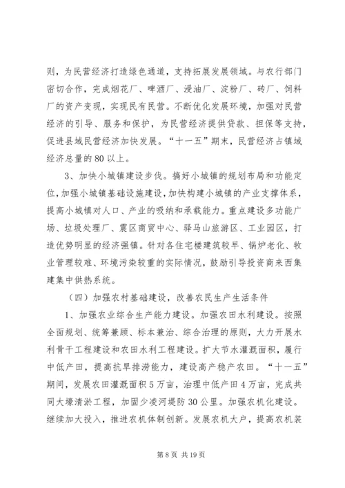 某镇新农村建设规划 (5).docx