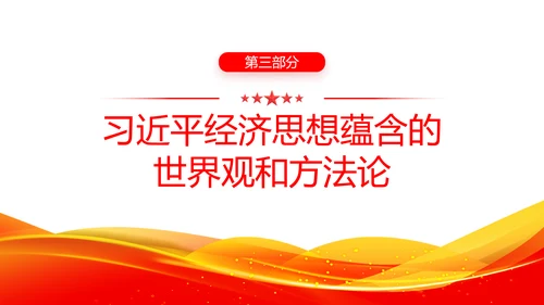 深刻领悟经济思想历史理论逻辑通用PPT模板
