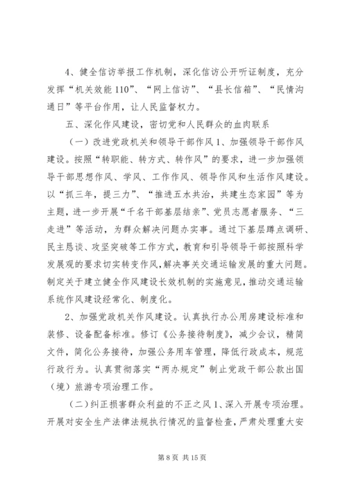 交通局预防腐败体系建设方案.docx