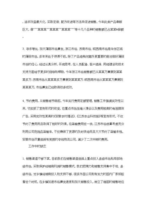 经理个人年终述职报告