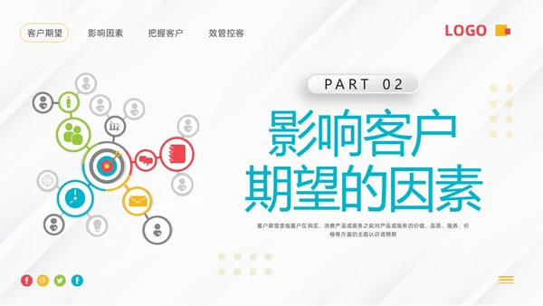 蓝色微粒体客户关系管理PPT模板宣传PPT动态PPT