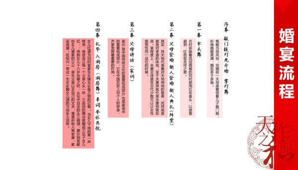 婚庆婚礼策划天作之合PPT模板