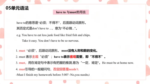 Unit9 Can you come to my party单元复习课件【人教（2024秋）八上英语