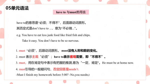 Unit9 Can you come to my party单元复习课件【人教（2024秋）八上英语