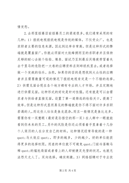 人力资源工作心得.docx