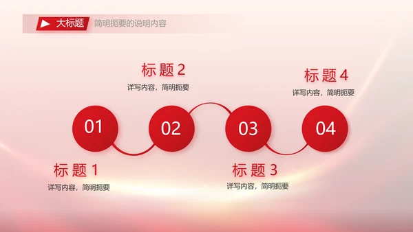 红色大气市场监管局情况汇报动态PPT模板