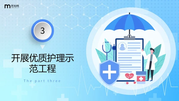 蓝色清新微粒体医疗行业医院年终工作总结PPT年终总结