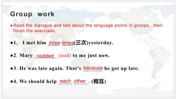 Module 11 Body language Unit 1 They touch noses!课件