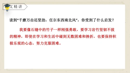 10《竹石》课件
