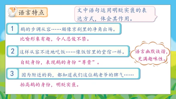 【核心素养】部编版语文四年级下册-15.白鹅 第2课时（课件）