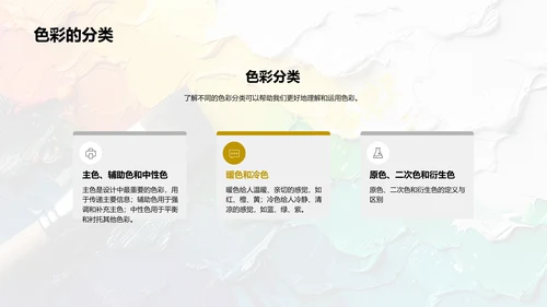 色彩学习入门PPT模板