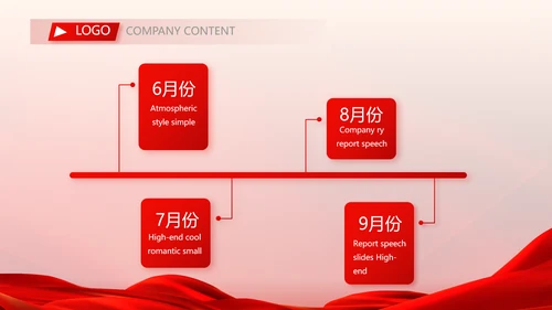 红色喜庆热烈欢迎领导莅临指导动态PPT