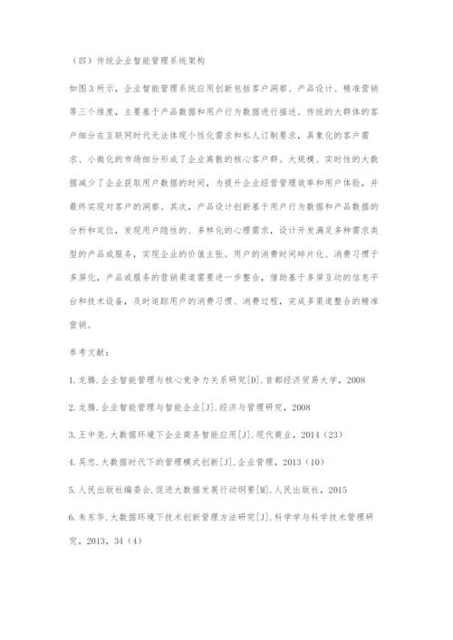 基于大数据的传统企业智能管理模式分析.docx