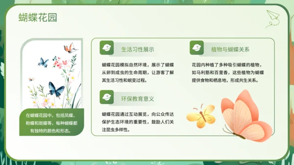 绿色插画风科普知识动物PPT