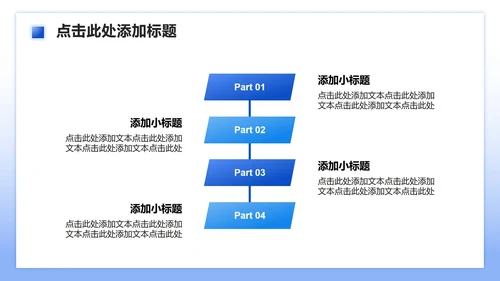 蓝色渐变商务风世界卒中日专题工作汇报PPT模板