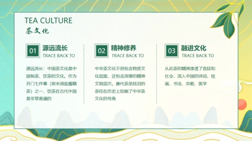茶文化茶道文化茶艺培训通用PPT模板