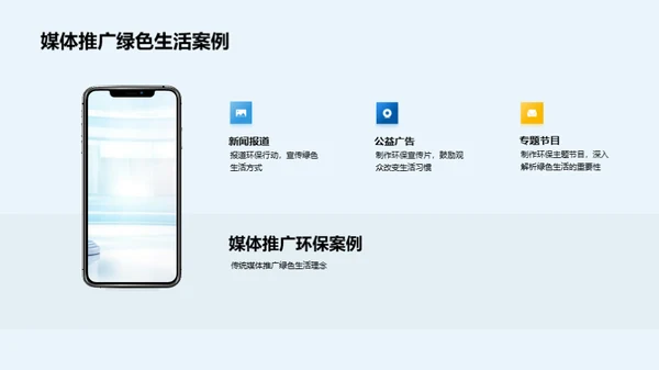 传媒引领绿色行动
