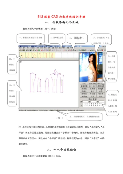 BILI服装CAD打板系统培训管理知识标准手册.docx