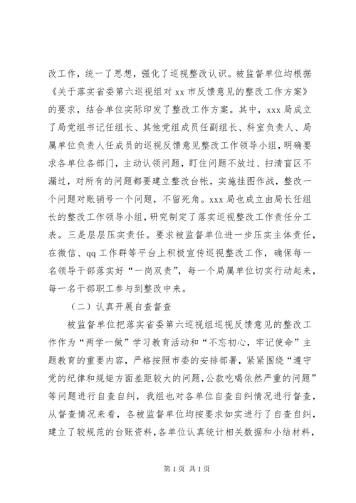 关于落实省委巡视组巡视反馈意见整改的工作总结.docx