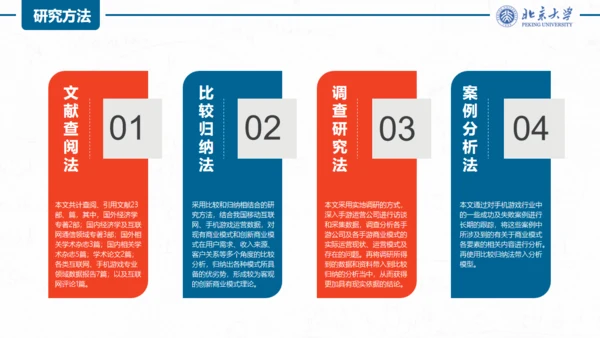 大学学生毕业论文答辩通用PPT模板
