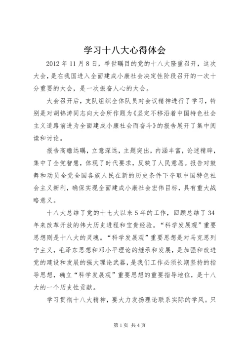 学习十八大心得体会 (39).docx