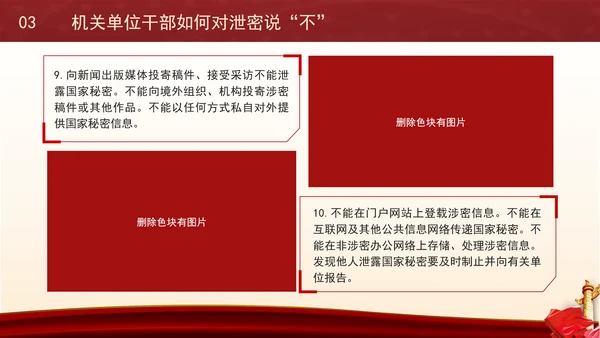 党员干部保密警示教育专题党课PPT