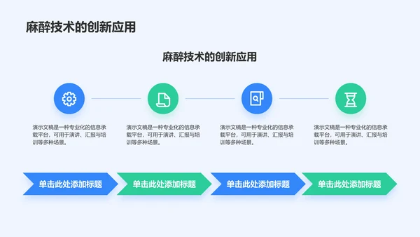 麻醉护理个案汇报PPT模板