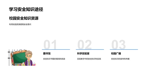 初中新生安全教育PPT模板