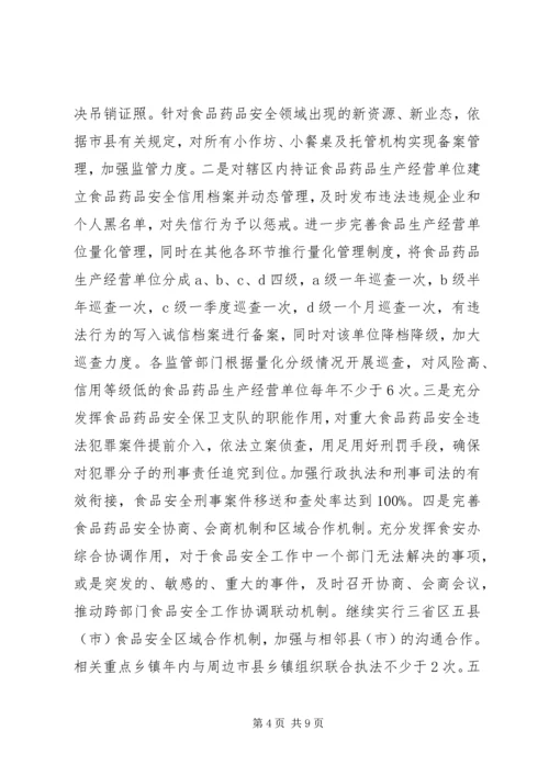 食品药品安全县活动方案.docx