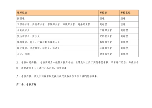 物业绩效考评评分及奖惩专题方案模板.docx