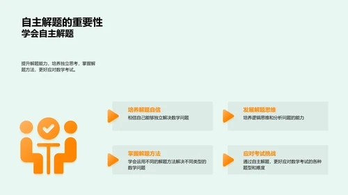 数学解题训练报告PPT模板