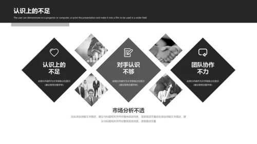 欧美风2019年终工作总结述职报告PPT