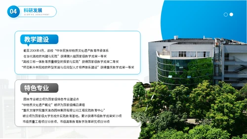 重庆文理学院大学高校通用PPT模板