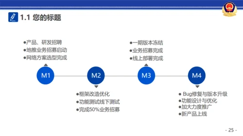 公安警察治安工作汇报通用PPT模板
