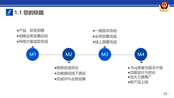 公安警察治安工作汇报通用PPT模板
