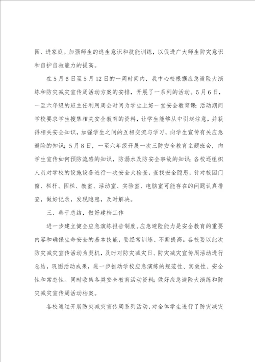 关于防灾减灾活动个人总结优秀8篇20222023