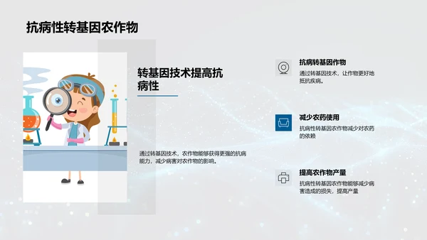 转基因技术在农业中的应用PPT模板