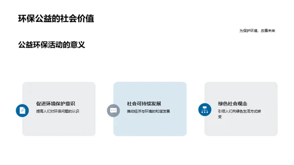 绿意守护 公益先行