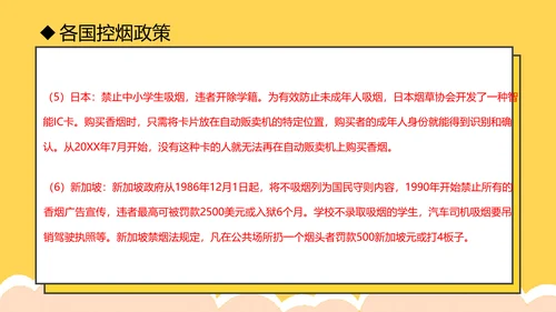 吸烟有害健康世界无烟日通用PPT模版