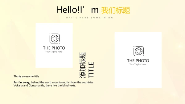 橙色公司产品介绍宣传通用PPT动态模板