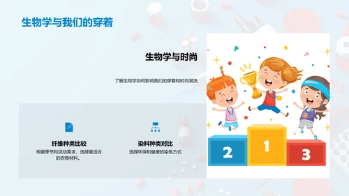 生物学在日常生活中的应用PPT模板
