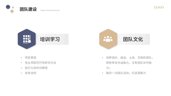 简约个人自我介绍个人简历岗位竞聘ppt模板