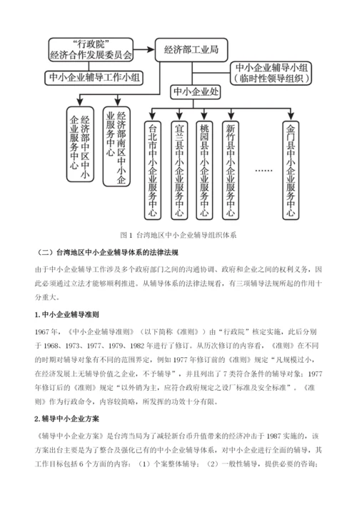 台湾地区中小企业辅导体系及对浙江的启示-财务融通机制：台湾地区应对中小企业融资难问题的法宝.docx