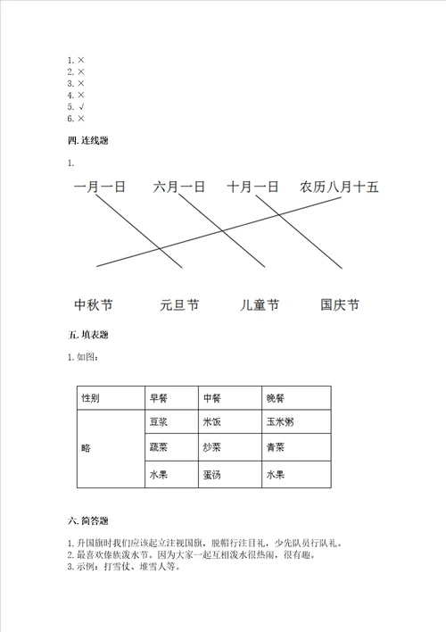 一年级上册道德与法治期末测试卷含完整答案历年真题