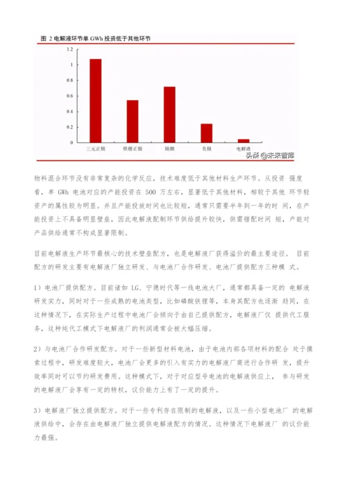 电解液行业深度报告-电解液格局持续优化-原材料才是核心战场.docx