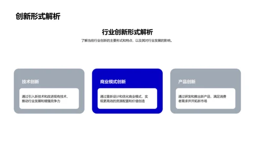 咨询业创新述职报告PPT模板