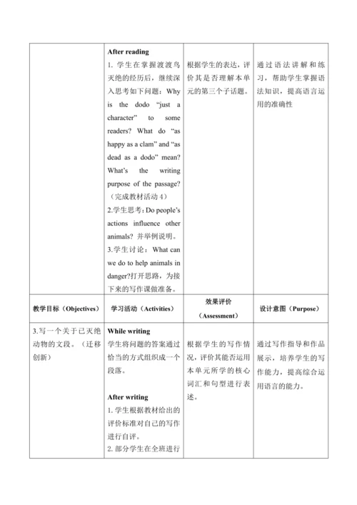 【新课标新教材2024】 Unit 5 Fantastic friends大单元整体教学设计第三课时